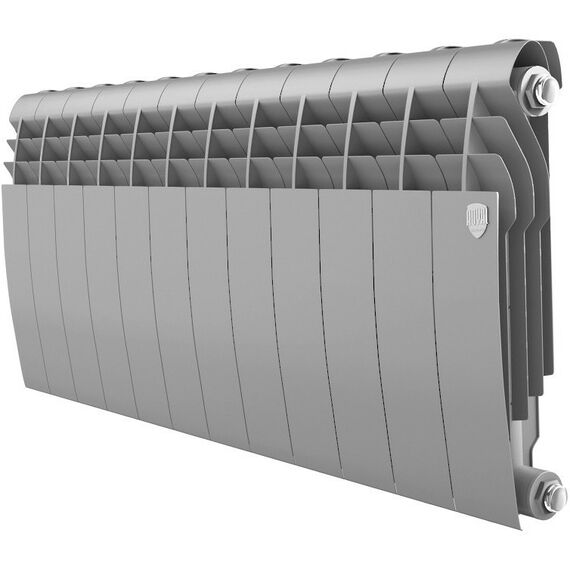 Радиаторы: Радиатор Royal Thermo BiLiner 350 /Silver Satin 12 секций [RTBSS35012] фотографии