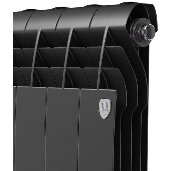 Радиаторы: Радиатор Royal Thermo BiLiner 500 /Noir Sable 4 секций [RTBNS50004] фотографии