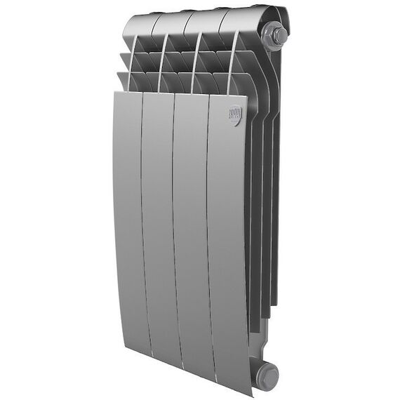 Радиаторы: Радиатор Royal Thermo BiLiner 500 /Silver Satin 4 секций [RTBSS50004] фотографии