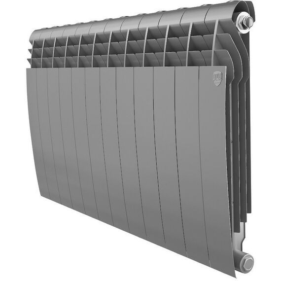 Радиаторы: Радиатор Royal Thermo BiLiner 500 /Silver Satin 12 секций [RTBSS50012] фотографии