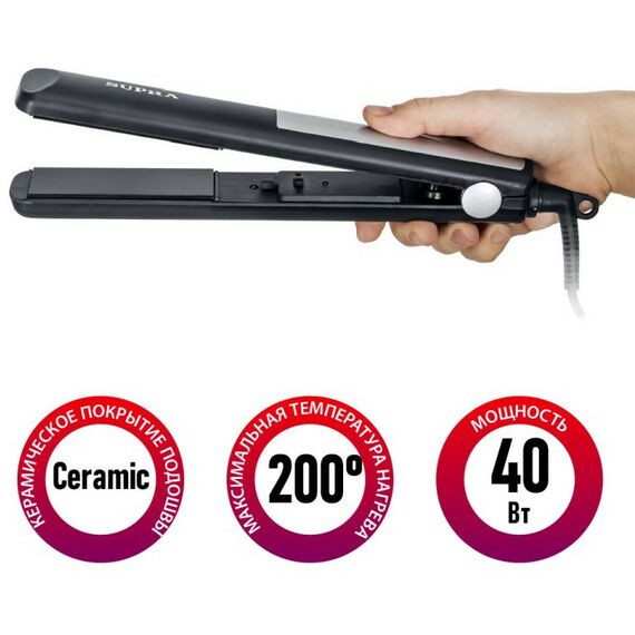 Фены, щипцы, щетки: Выпрямитель для волос Supra HSS-1228S фотографии