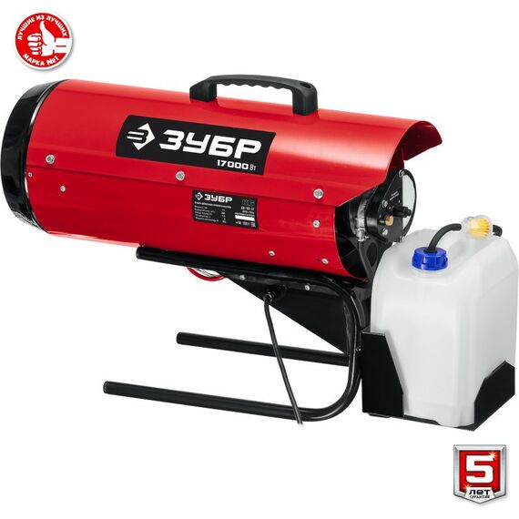 Тепловые пушки: Дизельная тепловая пушка Зубр ДП-К6-17 17 кВт фотографии