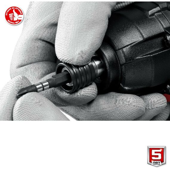 Винтоверты: Винтоверт ударный Зубр ГВЛ-255 18В, без АКБ, в коробке фотографии