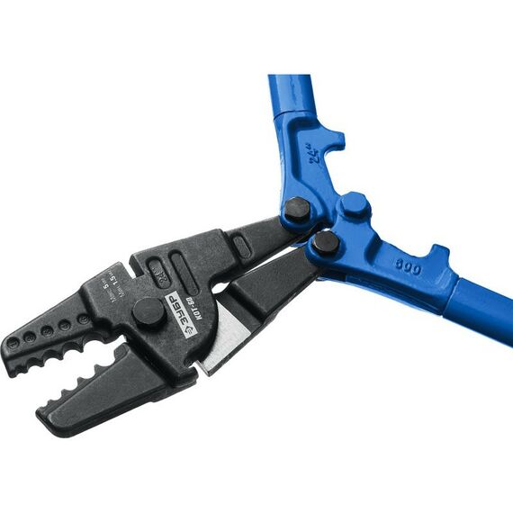 Болторезы, тросорезы: Клещи обжимные для тросовых зажимов Зубр КОТ-60 600 мм. [23348-60] фотографии