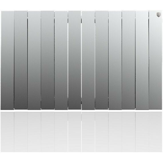 Радиаторы: Радиатор Royal Thermo PianoForte 500 new/Silver Satin 12 секций [RTPNSS50012] фотографии