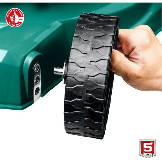 Газонокосилки: Газонокосилка бензиновая Зубр ГБ-400 400 мм 2.5 л.с. фотографии