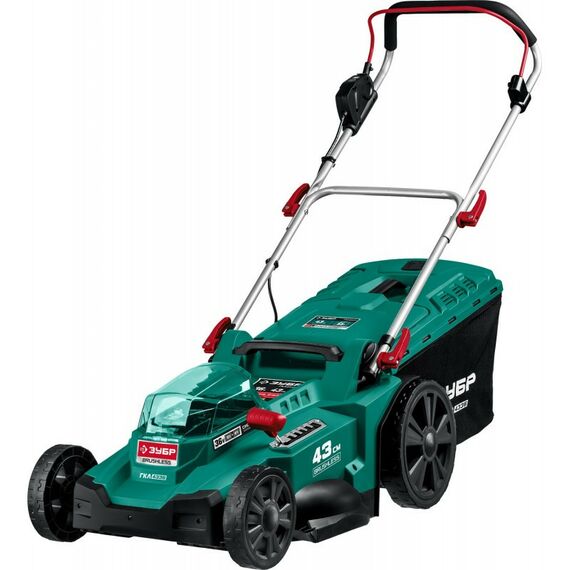 Газонокосилки: Бесщеточная газонокосилка Зубр ГКЛ-4336 36В, без АКБ фотографии