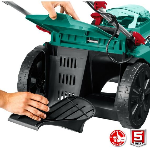 Газонокосилки: Бесщеточная газонокосилка Зубр ГКЛ-4336 36В, без АКБ фотографии