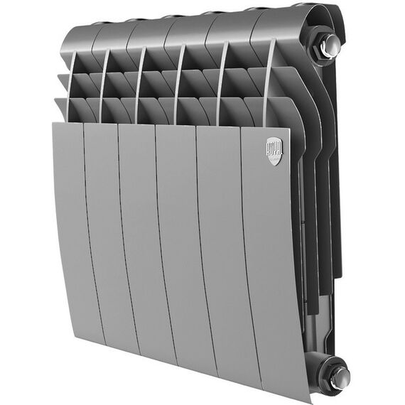 Радиаторы: Радиатор Royal Thermo BiLiner 350 /Silver Satin 6 секций [RTBSS35006] фотографии