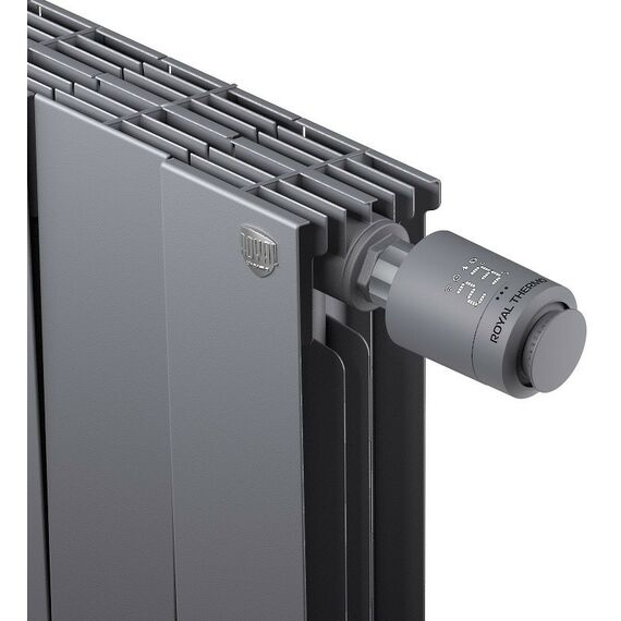 Термостаты: Термостат радиаторный электронный Royal Thermo RTE 77.001B Smart Heat, черный фотографии