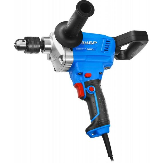 Дрели-миксеры: Дрель-миксер реверсивная Зубр Профессионал ЗДМ-820 РМ 50 Нм, патрон 13 мм, 0-650 об/мин, 820 Вт [ЗДМ-820 РМ] фотографии