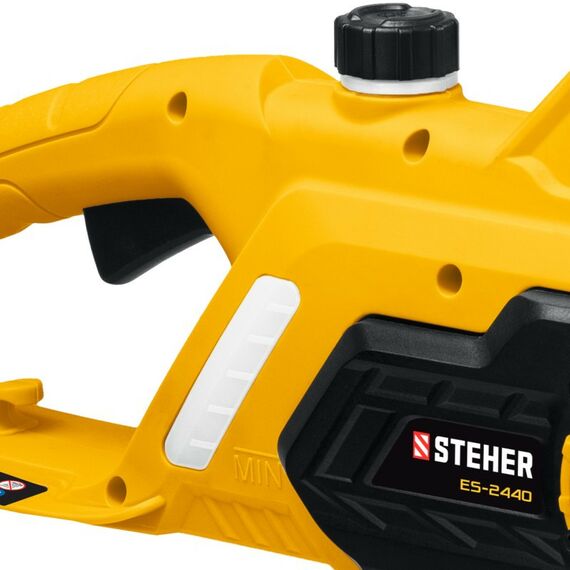 Цепные пилы: Пила цепная электрическая STEHER ES-2440 2400 Вт, 40 см шина фотографии