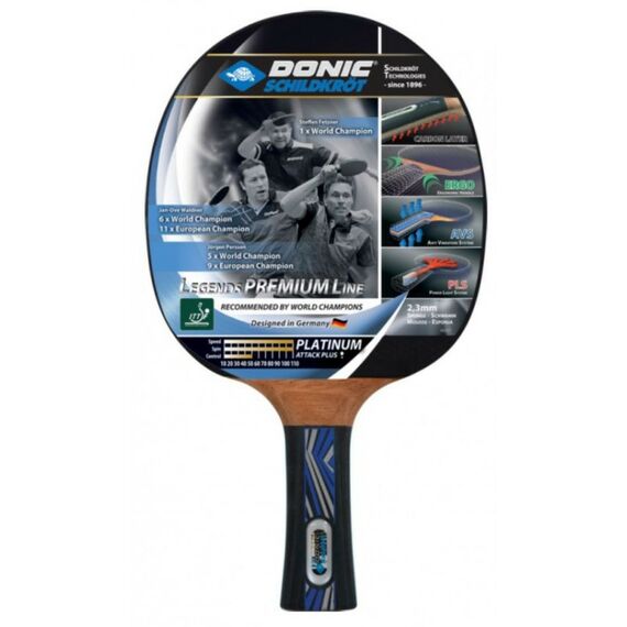 Теннисные столы: Ракетка DONIC LEGENDS PLATINUM фотографии