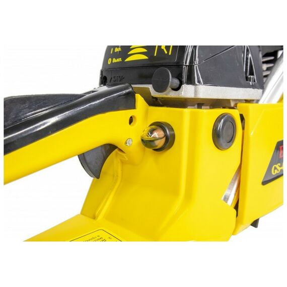 Бензопилы: Бензопила Eurolux GS-5218 3.8 л.с., шина 45 см, толщина звена 1.5 мм, шаг цепи 0.325", система гашения вибрации, тормоз цепи, автоматическая смазка цепи фотографии