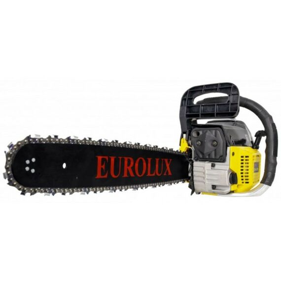 Бензопилы: Бензопила Eurolux GS-6220 4.2 л.с., шина 50.5 см, толщина звена 1.5 мм, шаг цепи 0.325", система гашения вибрации, тормоз цепи, автоматическая смазка цепи фотографии