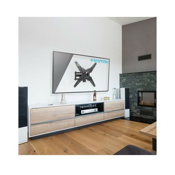 Крепеж для аудио-видео техники: Кронштейн для телевизора Kromax OPTIMA-414 black [29012] фотографии