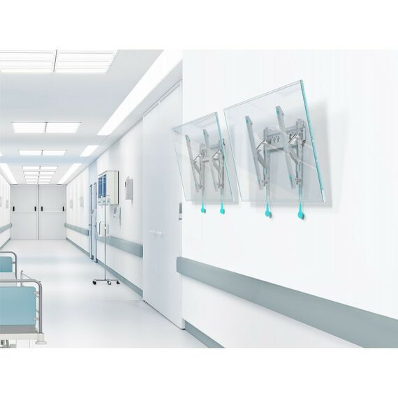 Крепеж для аудио-видео техники: Кронштейн ONKRON TM5 белый фотографии