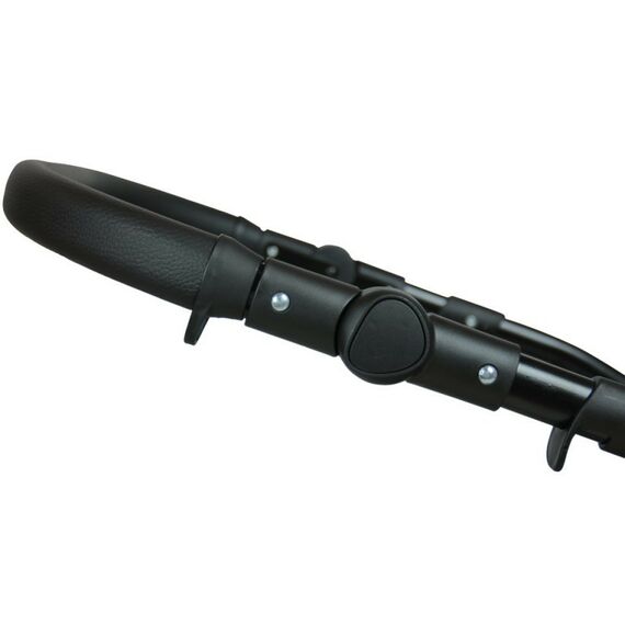 Коляски детские: Коляска 2в1 Alis ALVARO Al 04 т.серый+св.серый+белая кожа фотографии