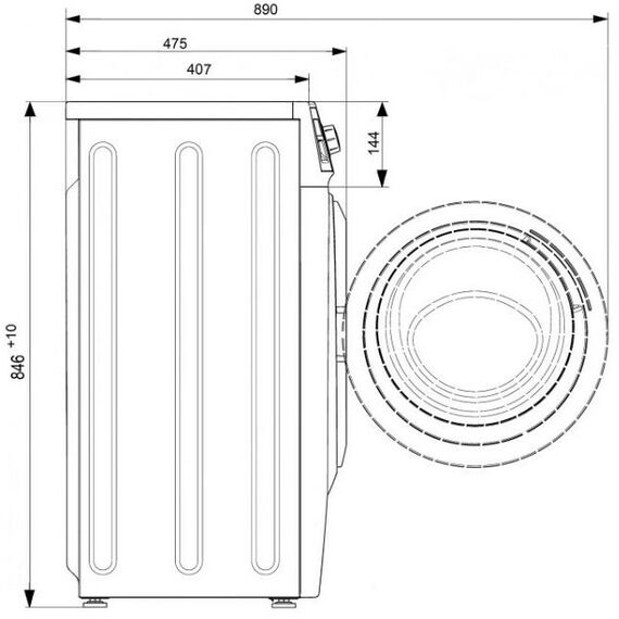 Стиральные машины: Стиральная машина Atlant 70У1010-00 фотографии