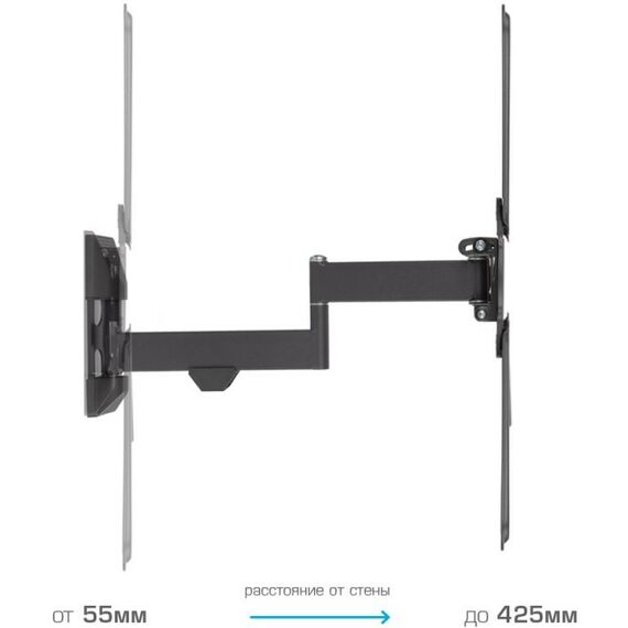 Крепеж для аудио-видео техники: Настенный кронштейн для LED/LCD телевизоров Kromax ATLANTIS-15 grey [20221] фотографии