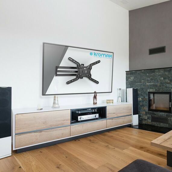 Крепеж для аудио-видео техники: Кронштейн для телевизора Kromax DIX-25 black [24049] фотографии