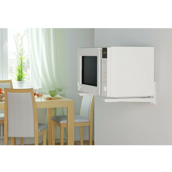 Крепеж для аудио-видео техники: Кронштейн под СВЧ печь Holder MWS-2003 белый фотографии