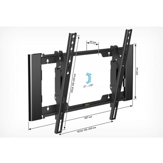 Крепеж для аудио-видео техники: Кронштейн Holder Top Line LCD-T4925-B фотографии