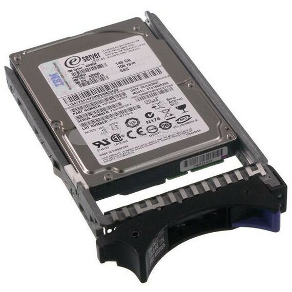 Жесткие диски: Жесткий диск IBM 146 Gb 10000 об/мин, 2.5", SAS, горячая замена [43X0825/43X0824] фотографии