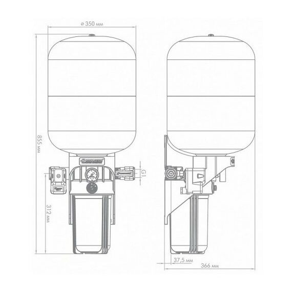 Насосы и насосные станции: Решение автоматизации-комплексное Джилекс Краб 50 (замена на 8702) [9030] фотографии