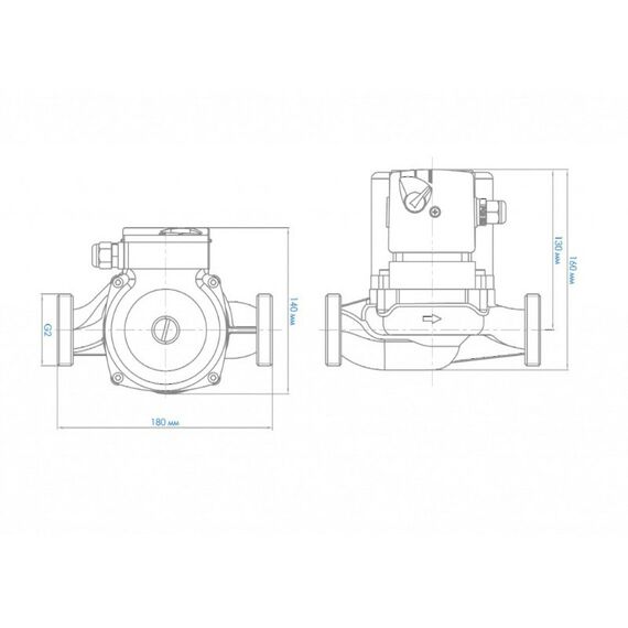 Насосы и насосные станции: Насос циркуляционный Джилекс Циркуль 32/80 [3280] фотографии