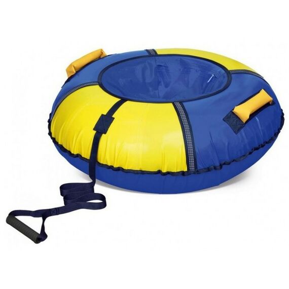 Сноутьюбы: Тюбинг  Классический+ ТБ6К-80/СЖ2 синий-желтый фотографии