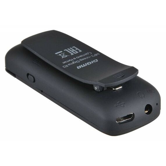 MP3-плееры: Проигрыватель Digma R3-8GB Black MP3  Player, FM Tuner, 8Gb, MicroSD, LCD 0.8", диктофон, USB, Li-Pol фотографии