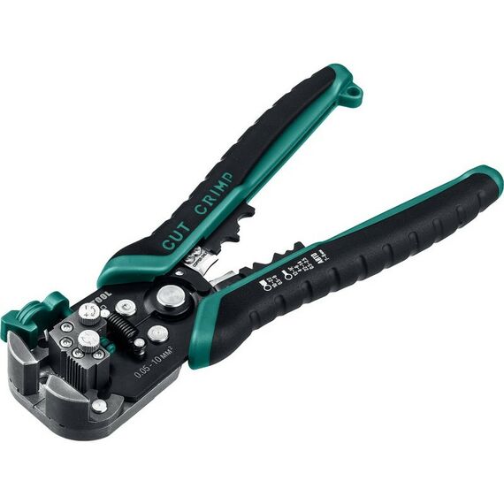 Электромонтажный инструмент: Стриппер автоматический многофункциональный KRAFTOOL TK-10 0.05 - 10 мм2 [22639] фотографии