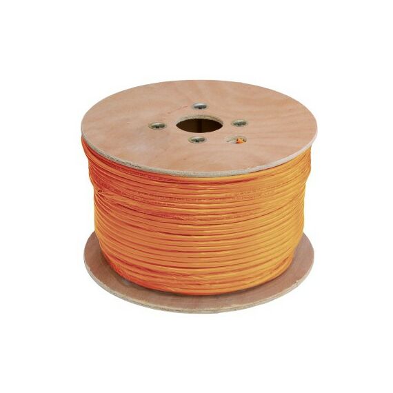 Кабель и разъемы: Кабель Netlan EC-UU025-5-LSZH-OR-3 U/UTP 25 пар, Кат.5 (Класс D), 100МГц, одножильный, BC (чистая медь), внутренний, LSZH нг(B)-HF, оранжевый, 305м фотографии