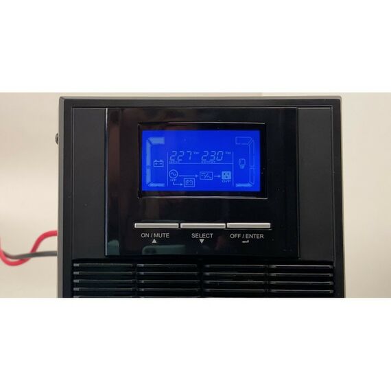 Источники бесперебойного питания: Источник бесперебойного питания Gigalink GL-UPS-OL01TL-1-1/12A On-Line, Tower, 1 фаза 1000ВА/800Вт, 12В, ток заряда 12А, без батарей (внешние) фотографии