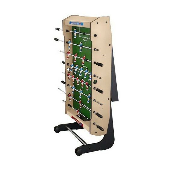 Настольный футбол: Настольный футбол кикер JX-Sports Maccabi Mini 121x61x81, светлый, складной фотографии