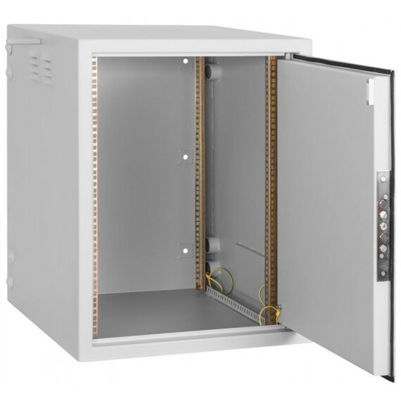 Шкафы и стойки: Настенный антивандальный шкаф TLK TWS-126065-M-GY 19", 12U, Ш600хВ614хГ650мм, серый фотографии