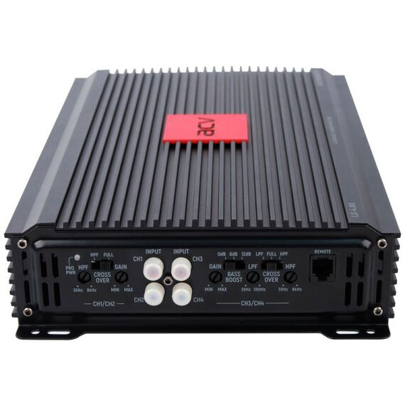 Автомобильные усилители: Усилитель автомобильный ACV LX-4.80 четырехканальный [22744] фотографии