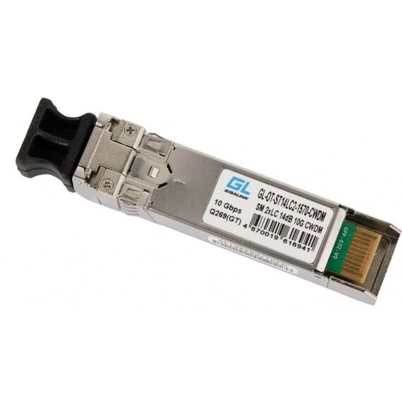 Медиаконвертеры и модули: Модуль Gigalink GL-OT-ST14LC2-1450-CWDM SFP+ CWDM, 10Гбит/c, два волокна, SM, 2xLC, 1450нм, 14dB фотографии