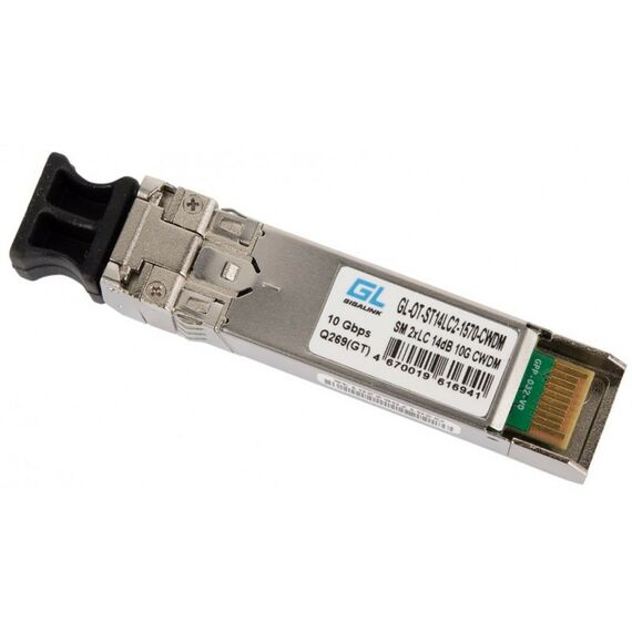 Медиаконвертеры и модули: Модуль Gigalink GL-OT-ST14LC2-1470-CWDM SFP+ CWDM, 10Гбит/c, два волокна, SM, 2xLC, 1470нм, 14dB фотографии
