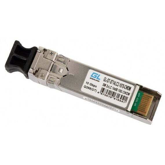 Медиаконвертеры и модули: Модуль Gigalink GL-OT-ST14LC2-1490-CWDM SFP+ CWDM, 10Гбит/c, два волокна, SM, 2xLC, 1490нм, 14dB фотографии