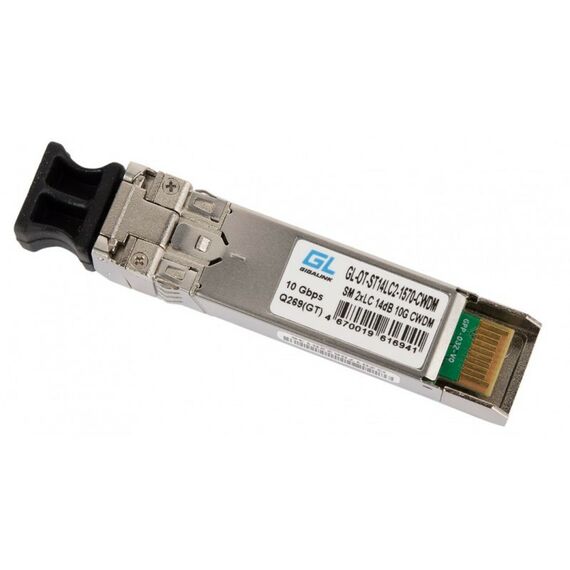 Медиаконвертеры и модули: Модуль Gigalink GL-OT-ST14LC2-1530-CWDM SFP+ CWDM, 10Гбит/c, два волокна, SM, 2xLC, 1530нм, 14dB фотографии