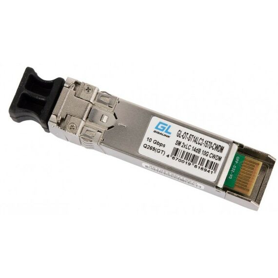 Медиаконвертеры и модули: Модуль Gigalink GL-OT-ST14LC2-1550-CWDM SFP+ CWDM, 10Гбит/c, два волокна, SM, 2xLC, 1550нм, 14dB фотографии