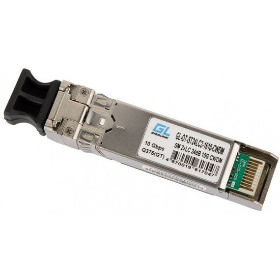 Медиаконвертеры и модули: Модуль Gigalink GL-OT-ST24LC2-1610-CWDM SFP+ CWDM, 10Гбит/c, два волокна, SM, 2xLC, 1610нм, 24dB фотографии