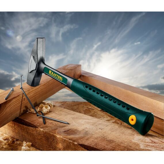 Молотки: Молоток цельнокованый слесарный KRAFTOOL THOR 500 г [20070-05] фотографии