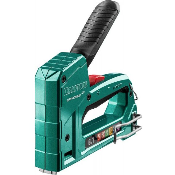 Степлеры: Универсальный алюминиевый степлер 6-в-1 KRAFTOOL Universal-HD 53(6-14мм)/140(8-14мм)/13/ 53F/300/500 [3188] фотографии