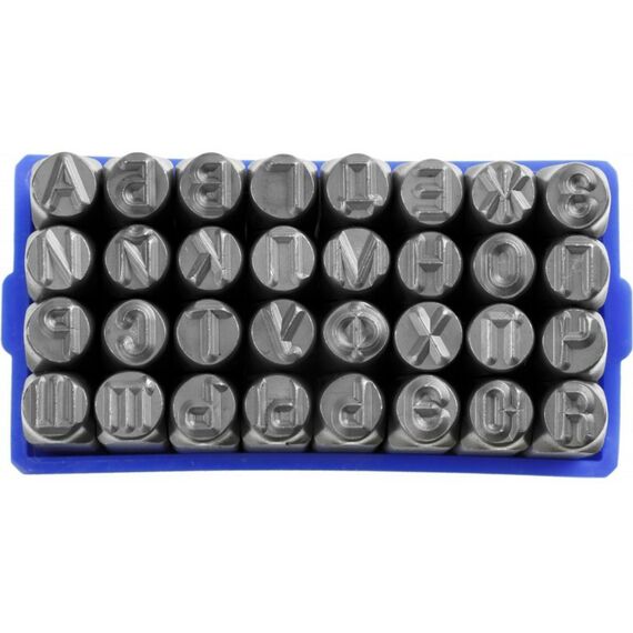 Столярно-слесарный инструмент: Клейма буквенные Зубр 21503-05_z01 кириллица, шрифт 5мм фотографии