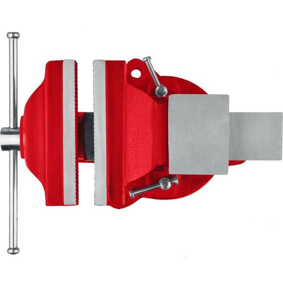 Тиски, струбцины, наковальни, верстаки: Слесарные тиски MIRAX 125 мм [32471-12] фотографии