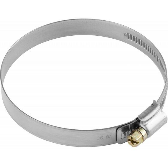 Хомуты металлические: Хомуты НХ-12Н Зубр 20-32 мм Профессионал нерж. сталь, накатная лента 12 мм, 100 шт [37822-20-32-100] фотографии