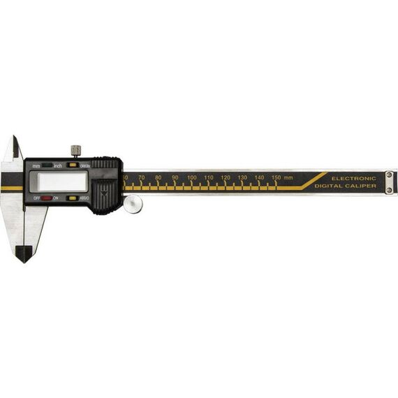 Штангенциркули: Штангенциркуль электронный KRAFTOOL 150мм металлический [34460-150] фотографии